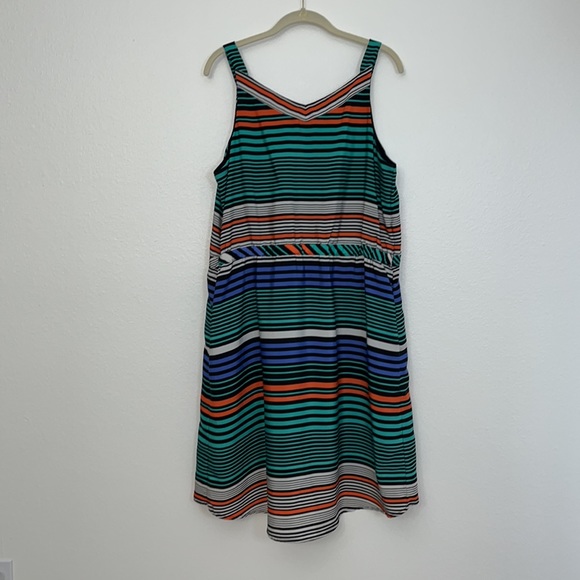 Merona woman’s multicolored striped dress XL - Picture 1 of 12